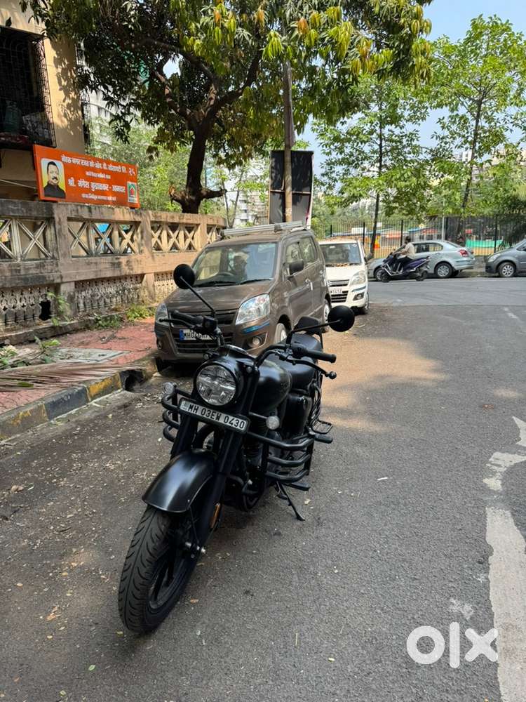 ROYAL ENFIELD 350 CLASSIC REBORN STEALTH BLACK AWESOME CONDITION 1ST O