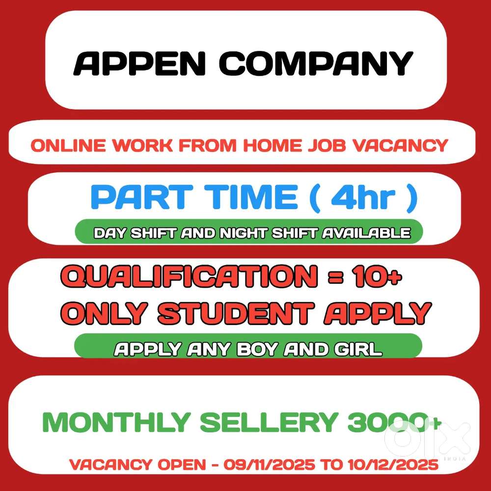 Work From Home Online Job Data Entry D8