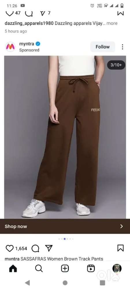 Track pants  with tag