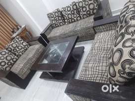 Sofa Set with Center Table