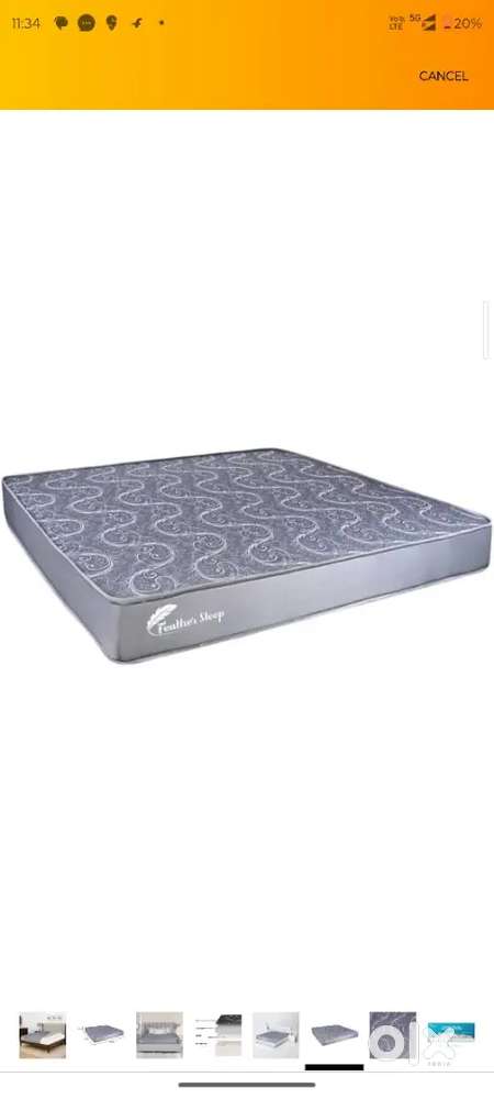 Feathers sleep mattress