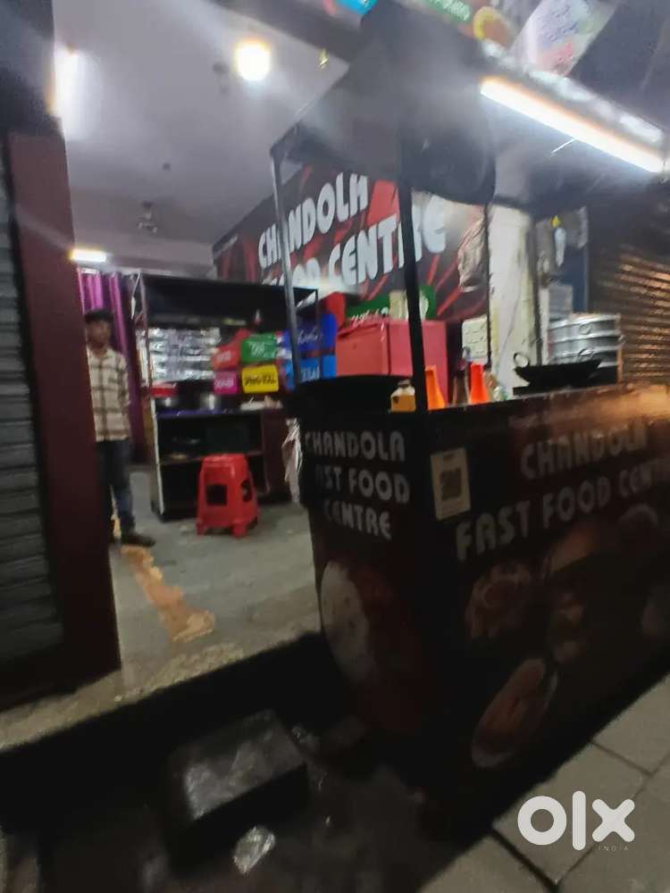 Fast food ke liye rent for shop(with saaman 60000 hajar)