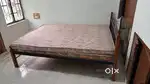 Rot iron Bed with mattress