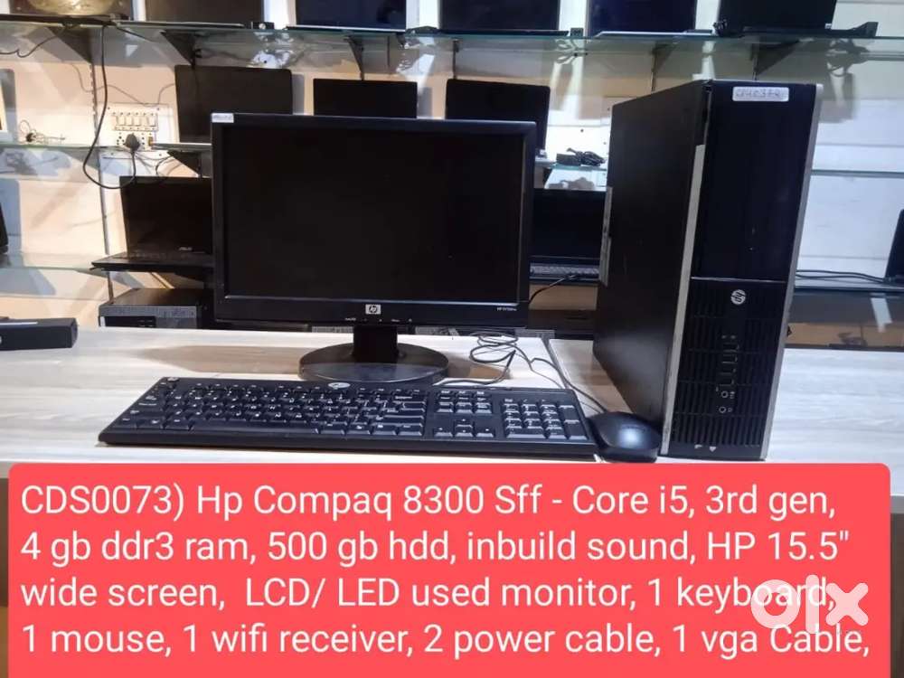 (CDS0073) Hp Compaq 8300 Sff  refurbished desktop