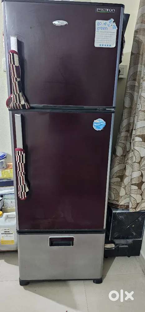 Whirlpool 240L Protton Triple Door Fridge Excellent Condition