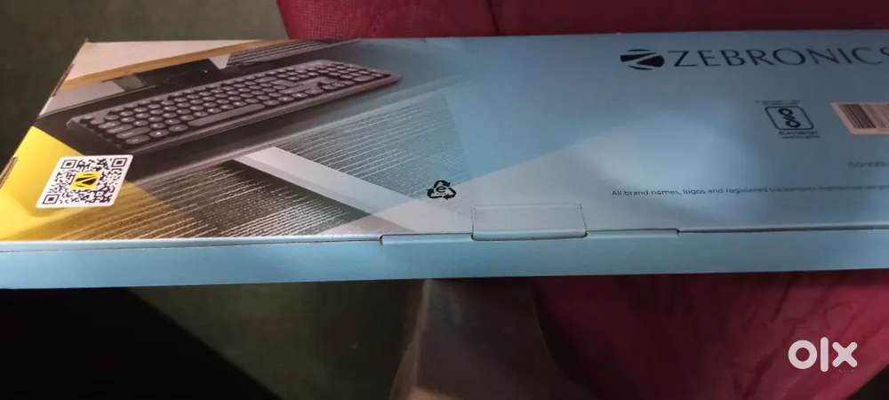 Brand New Seal Pack, Unused Wired Keyboard Zebronics with Tactile Keys