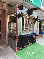 SS Counter attached fridge