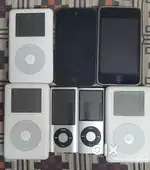 Apple iPods (classic, touch and nano)