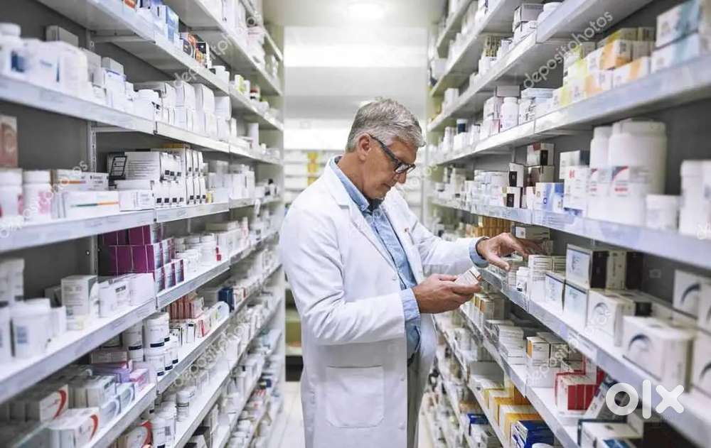 Need experience pharmacy seles man