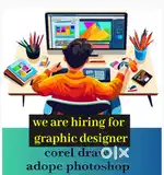 Hiring for graphic designer