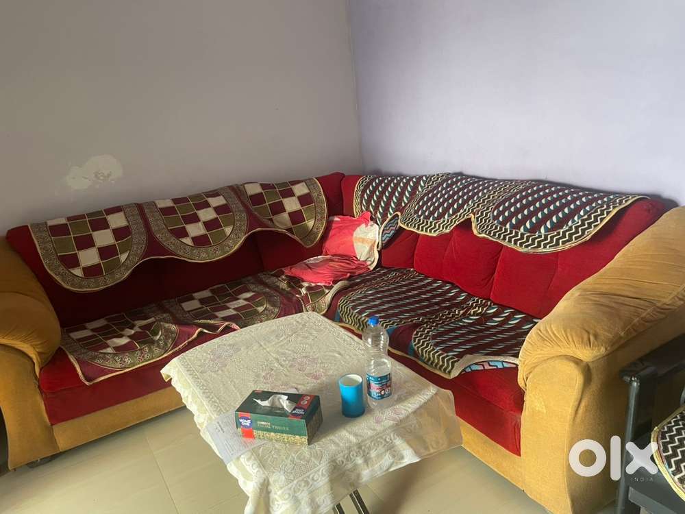 Sofa set and Dining with 6 chairs