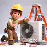 AC service only 499 by urban clap cleaning with foam