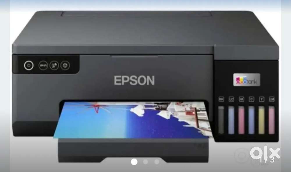 Epson l8050 sublimation printer with pressing machine.
