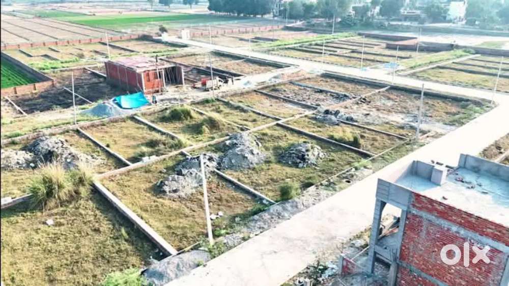 अहिमामऊ से 7km की दूरी पे प्लाट ले जलसा आउटर रिंग रोड पे