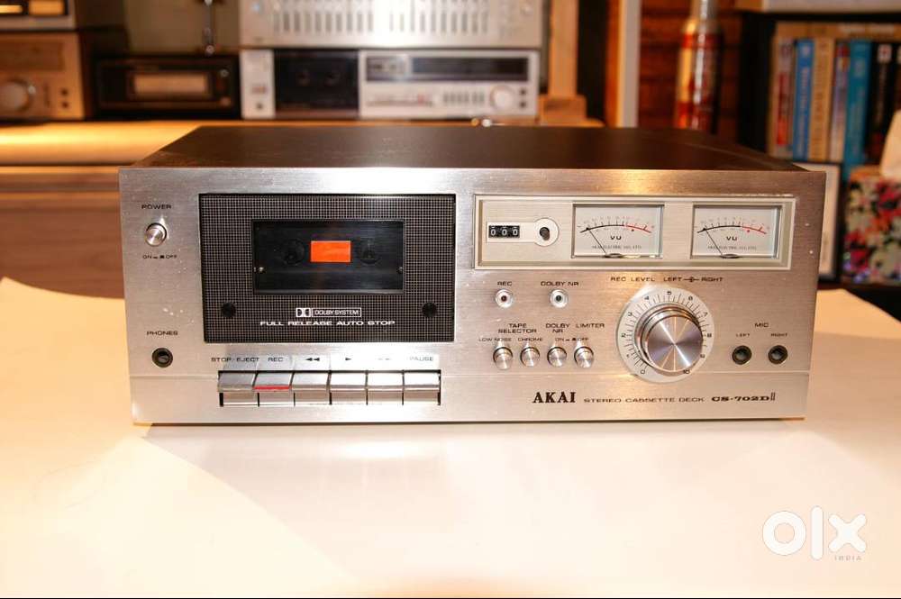 DENON DR 450, AKAI CS 702Dii cassette deck
