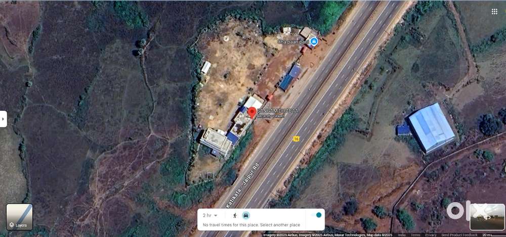 40,000 sq. ft. Open Space for Rent at Khordha Tapanga (NH-16 Side)