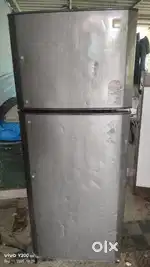 Double door fridge interior good