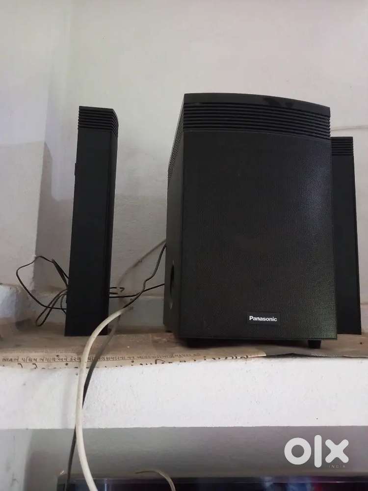 Panasonic home theatre and samsung crt tv