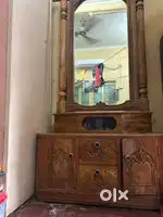 Segun Wood Dressing Table and Almirah for Sell
