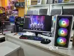 Gaming Desktop Setup 8GB Graphics  27in Monitor