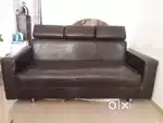 Leather sofa
