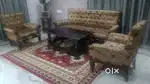 Sofa set with center table