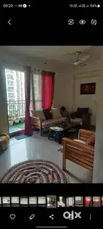 Sofa set with cusion and center table