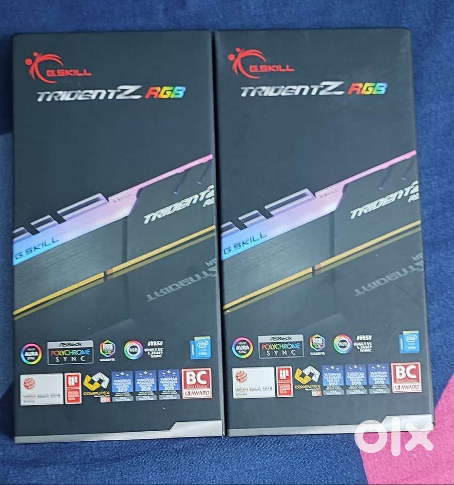 G.SKILL Trident Z RGB 32GB (2 * 16GB) DDR4 3200MHz.