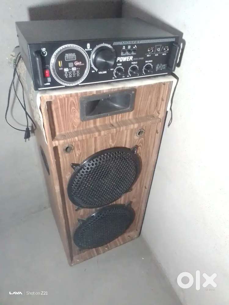 12 dubble speaker With new (Amplifier)