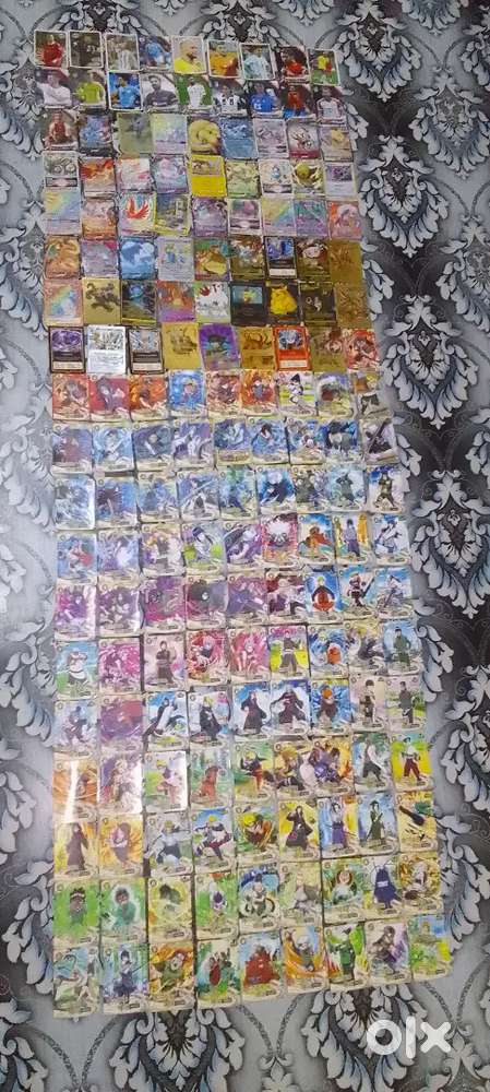 Naruto & pokemon & euro cup trading card no of cards:171