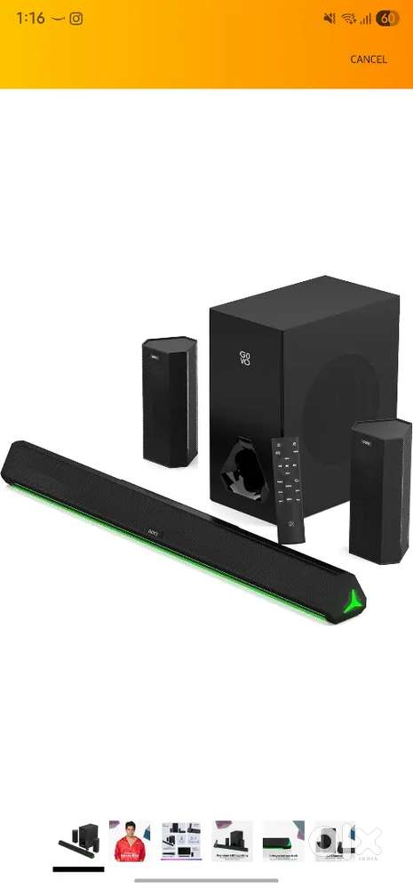 GOVO GoSurround 950 - 500W Soundbar