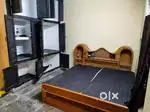 Rooms available with bed on rent at prem nagar new plot
