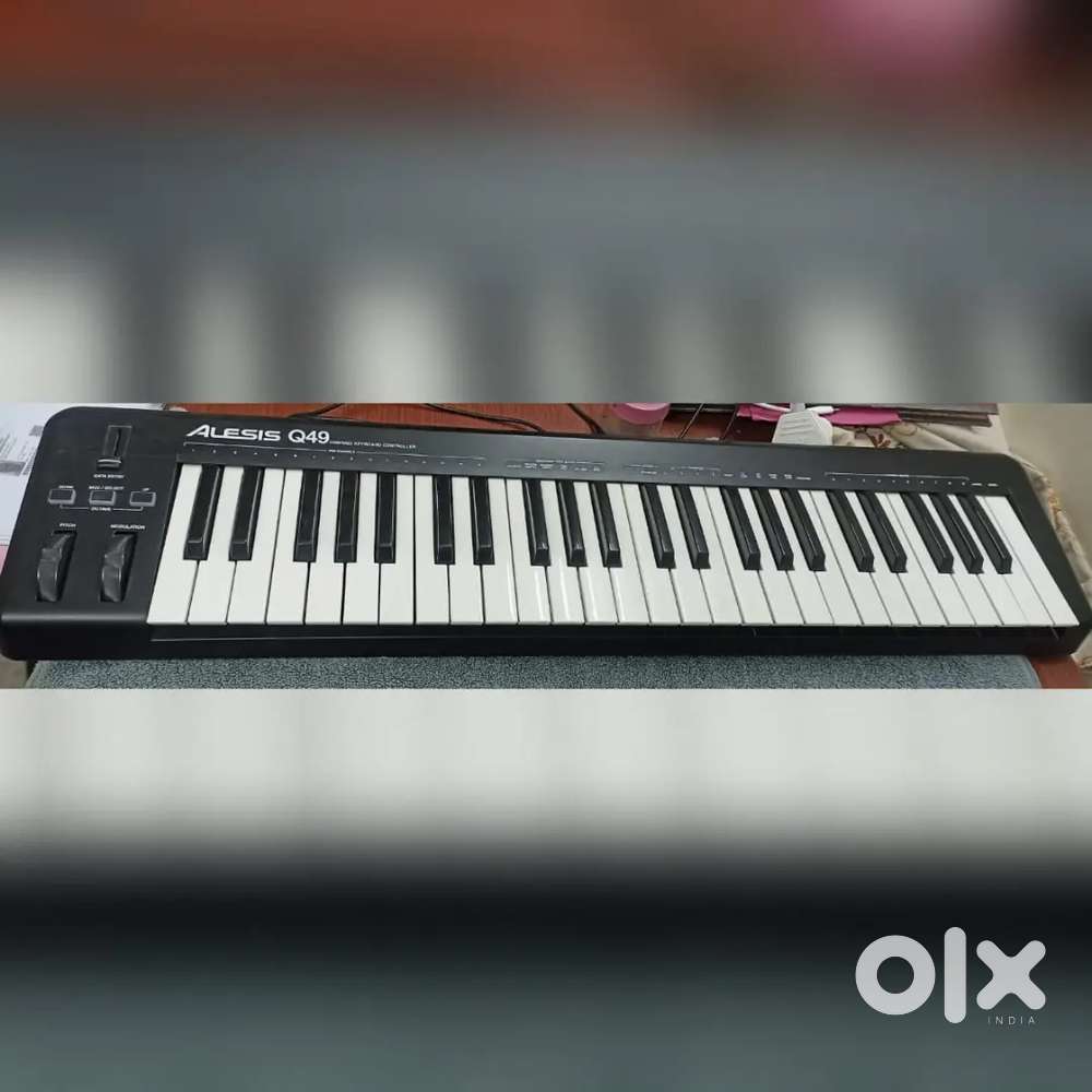 Alesis Q49 MIDI Controller (49 Keys) Perfect for FL/Ableton