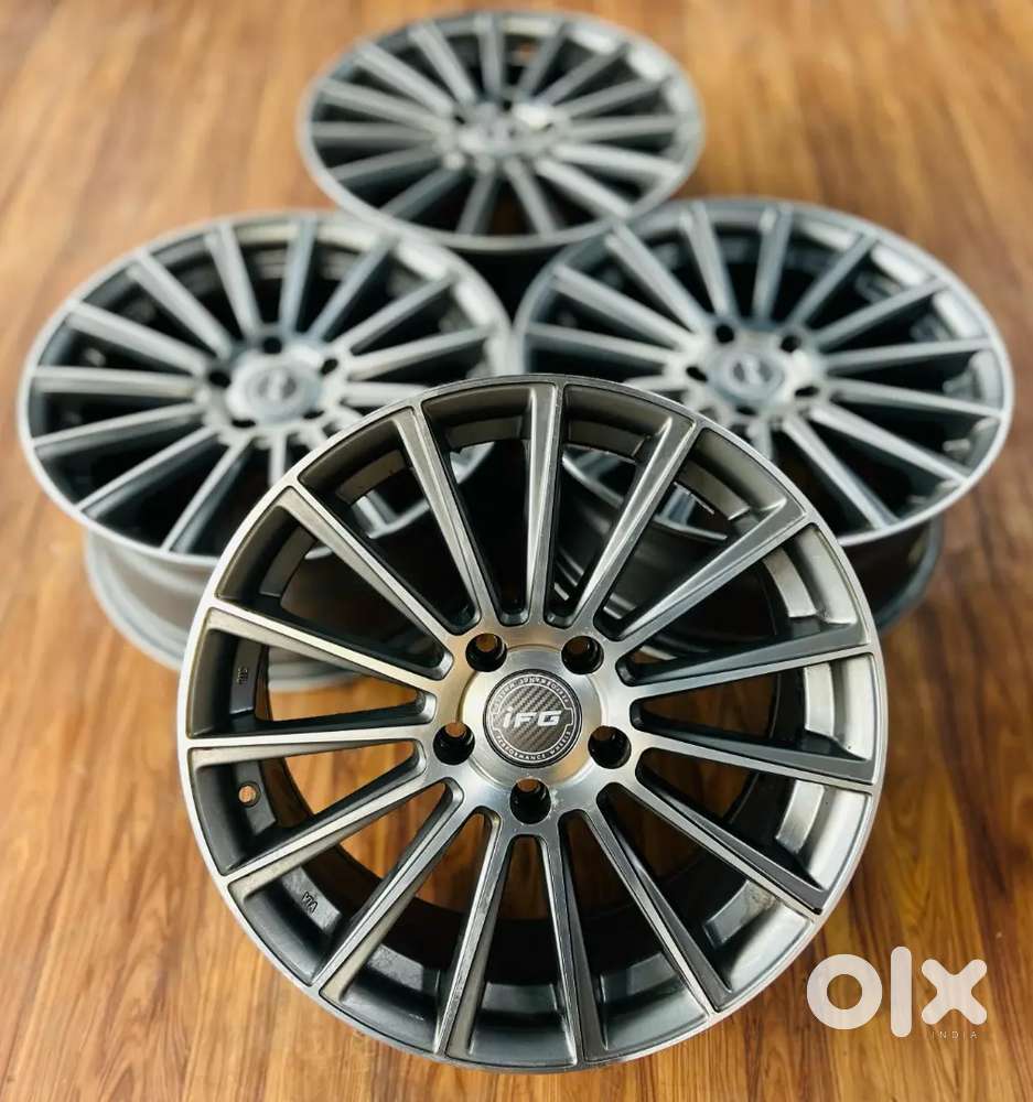 17inch 5*114pcd 7.5J Inforged Wheels Set of 4 lite used