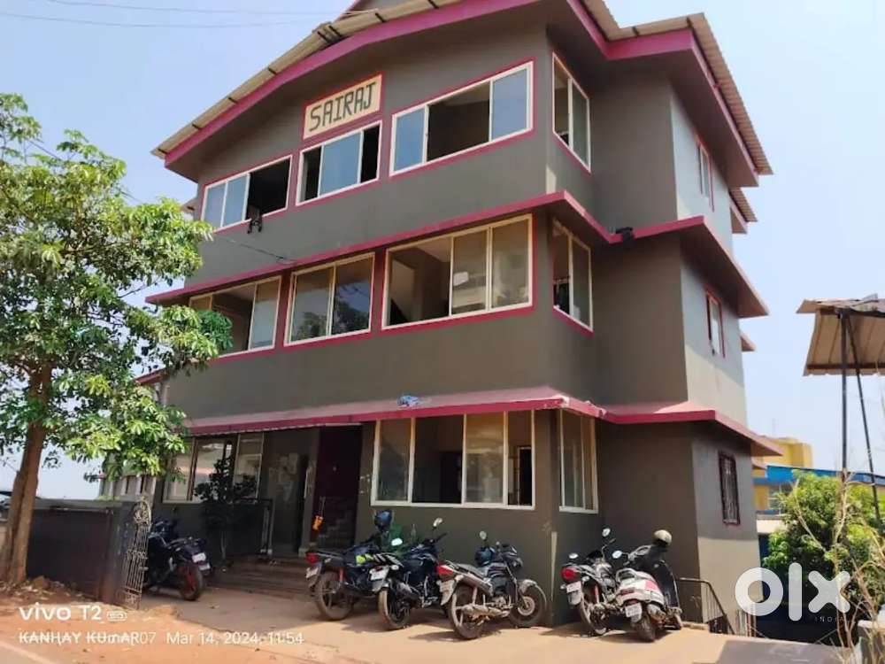 2200/- Rs Co-Living Rooms Near Verna Goa