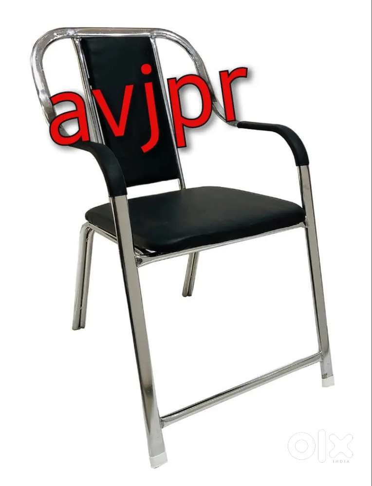 New ss frame visitor chair library chair cafe chair restaurant furnitu