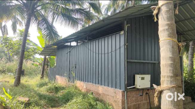 Farming Equipment Shed with Generator