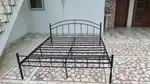 Double bed metal. In brand new condition