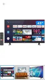 50 INCH ANDROID SMART LED TV WITH WARRANTY