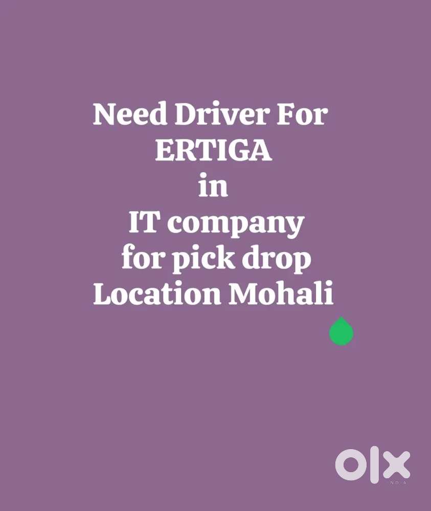 DRIVER JOB