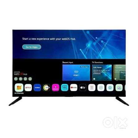 43” webos lg orignal panel with warranty box pack brand new sleek look