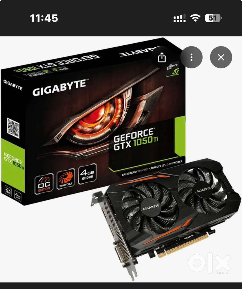 Gt 740 4gb and gtx 1050 ti also graphic card brand new box