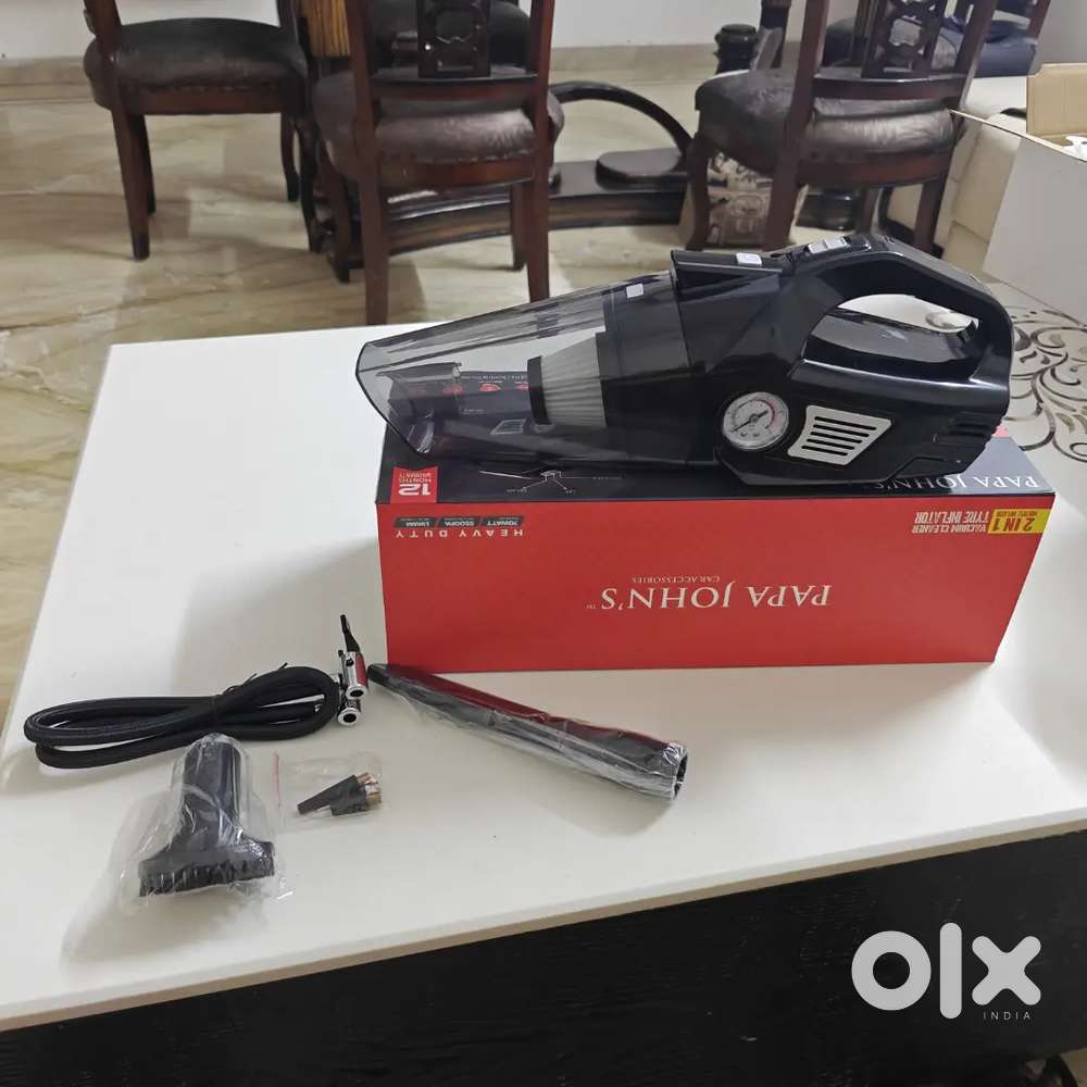 Car air inflator and vacuum cleaner combo high quality