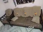 Sofa set teak wood