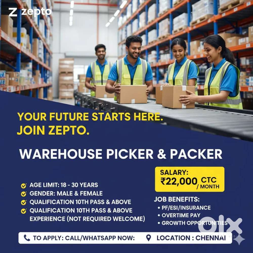 Hup picking Kelambakkam and Kknagar