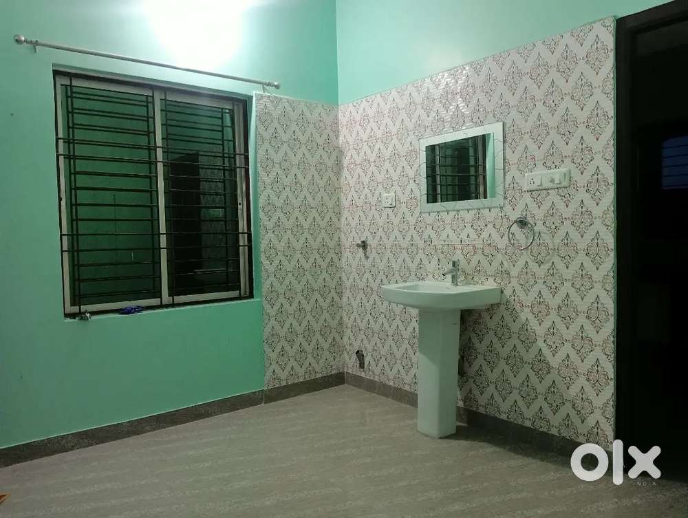 1bhk new semi furnished flat for rent suitable for decent bachelor's