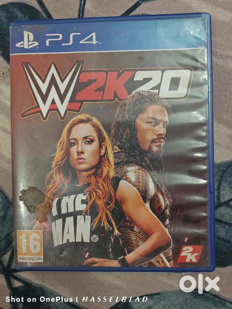 PS4 game CD wwe2K24