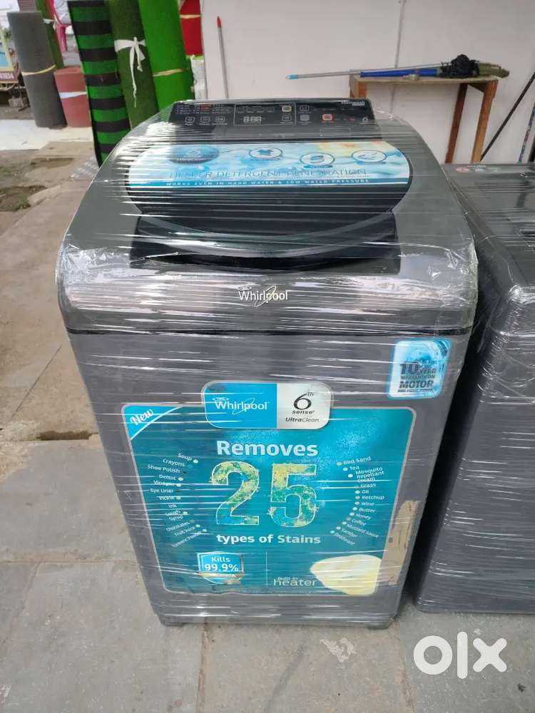 Washing machine with warranty