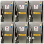 6.5KG // WASHING MACHINE // AND DOUBLE DOOR FRIDGES