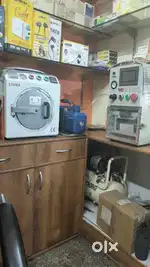 Selling top model ymj machine glass punching and vaccume machine